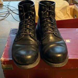 Wolverine Black Leather Men's Boots